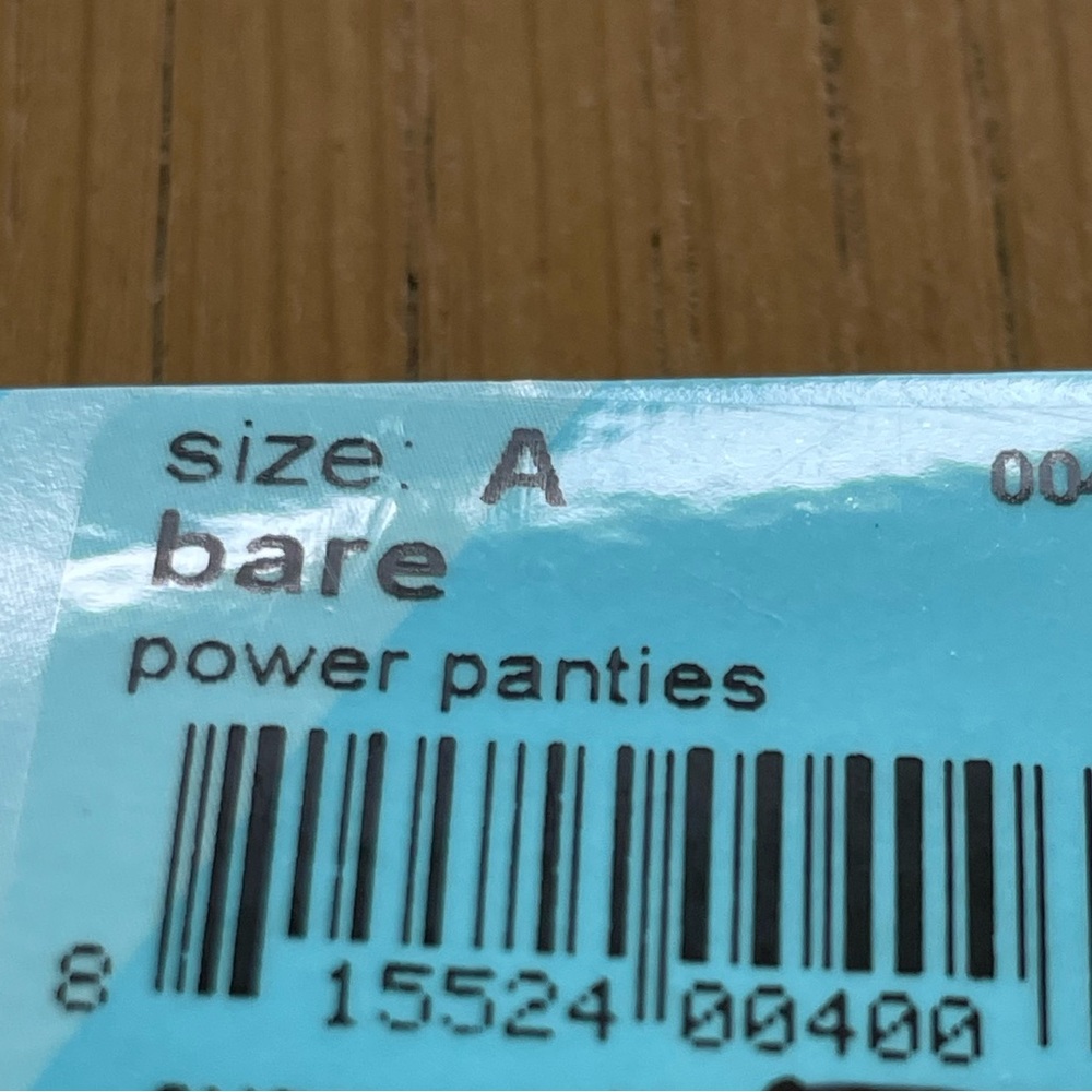 Spanx power pantries performance underwear SIZE A BARE View 4
